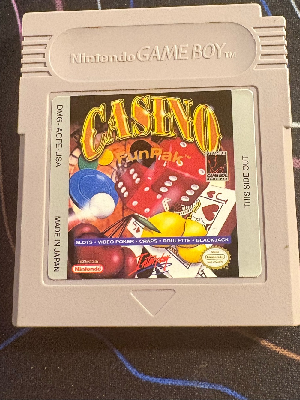 Nintendo Gameboy Color: CASINO FunPak